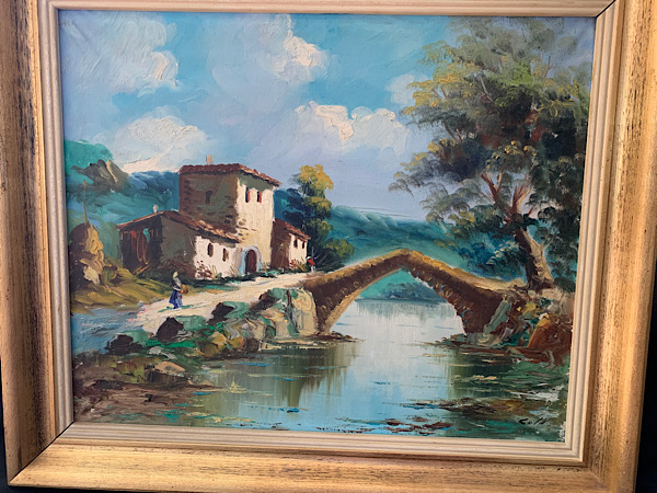 Huile sur toile